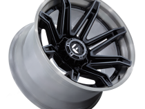 Aluminum Wheels 20X10 Brawl FC401BT 8 On 180 Gloss Black Brushed Dark Tint 124.2 Bore -18 Offset Fuel Off Road Wheels