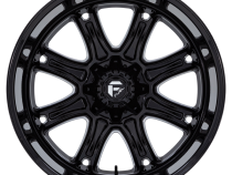 Aluminum Wheels 22X10 Darkstar FC853BE 8 On 170 Gloss Black Milled 125.1 Bore 10 Offset Fuel Off Road Wheels