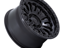 Aluminum Wheels 20X10 Rincon SBL FC857MB 8 On 180 Matte Black/Gloss Black Lip 124.2 Bore -18 Offset Fuel Off Road Wheels