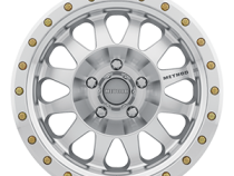 Aluminum Wheels 17x8.5 Double Standard MR304 Bolt Pattern 5 On 127 Offset 0 Lip Size 2.6 Machined SL Clear Coat Method