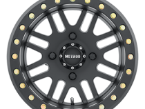 Aluminum Wheels 14x8 MR406 Beadlock UTV Bolt Pattern 4 On 156 Offset -2 Lip Size 2.36 Matte Black MB Method