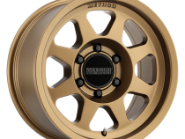 Aluminum Wheels 17x9 Bead Grip MR701 Bolt Pattern 6 On 139.7 Offset -12 Lip Size 1.97 Method Bronze BRZ Method