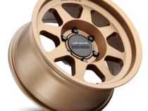 Aluminum Wheels 17x9 Bead Grip MR701 Bolt Pattern 6 On 139.7 Offset -12 Lip Size 1.97 Method Bronze BRZ Method