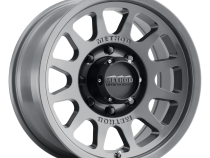 Aluminum Wheels 17x9 Bead Grip MR703 Bolt Pattern 8 On 165.1 Offset -12 Lip Size 1.18 Gloss Titanium SL Method