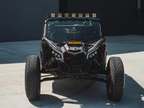 7XL Pro Linkable LED Light Bar Roof Mount Kit for Can-Am Maverick X3 2017-2024 (Light Pattern Multi-Pattern, Clear) Baja Designs