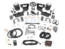 Air Spring Kit w/compressor Wireless Controller 0-6 Inch Lifts Ford F-150 (21-25) Rough Country