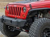 Jeep Front Bumper Caps 07-18 Wrangler JK Rough Country