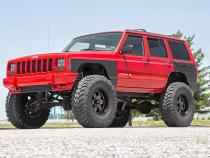 Jeep Front &amp;amp; Rear Upper and Lower Quarter Panel Armor-97-01 Cherokee XJ Rough Country