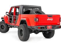 Tubular Doors Front Jeep Gladiator JT/Wrangler JL 4WD (2018-2026) Rough Country