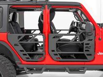 Tubular Doors Front and Rear Jeep Gladiator JT/Wrangler JL 4WD (18-26) Rough Country
