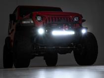 Front Winch Bumper Tubular Skid Plate Jeep Gladiator JT/Wrangler JK &amp;amp; JL/Wrangler Unlimited Rough Country