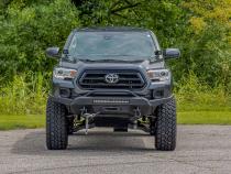 Front Bumper High Clearance 9500 Lb Pro Series Winch Synthetic Rope 16-22 Toyota Tacoma Rough Country
