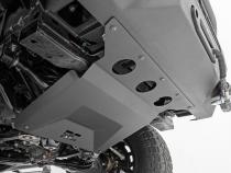 Front Bumper High Clearance Hybrid with 12000 Lb Pro Series Winch Synthetic Rope and 20 LED Light Bar 16-22 Toyota Tacoma Rough Country