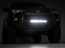 Front Bumper Hybrid 20 Inch Black LED Amber Toyota 4Runner 2WD/4WD (14-24) Rough Country