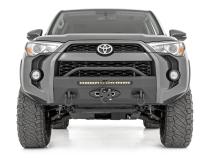 Front Bumper Hybrid 20 Inch Black LED Amber Toyota 4Runner 2WD/4WD (14-24) Rough Country