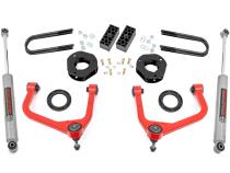 3.5 Inch Lift Kit Red Chevy Silverado 1500 2WD/4WD (2025-2026) Rough Country