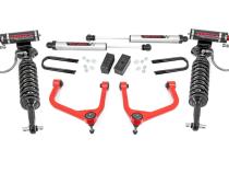 3.5 Inch Lift Kit Vertex/V2 Red GMC Sierra 1500 2WD/4WD (2025-2026) Rough Country