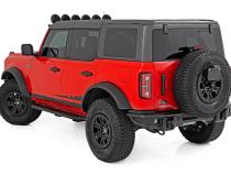 OV2 Running Boards Side Step Bars 4-Door Ford Bronco 4WD (2021-2025) Rough Country