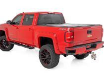 OV2 Running Boards Side Step Bars Crew Cab Silverado/Sierra 1500/2500HD/3500HD (07-19 &amp;amp; Classic) Rough Country