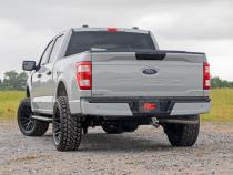 OV2 Running Boards Side Step Bars Crew Cab Ford F-150/Lightning/F-250/F-350 (15-26) Rough Country