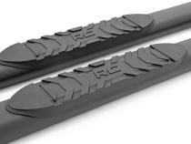 Oval Nerf Step Double Cab Black Toyota Tacoma 2WD/4WD (2024-2026) Rough Country