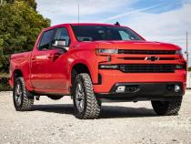 3.5 Inch Lift Kit Vertex/V2 Rear Mono Leaf Red Chevy Silverado 1500 (22-24) Rough Country