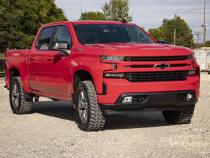 3.5 Inch Lift Kit M1 Struts/M1 Red Chevy Silverado 1500 2WD/4WD (2019-2024) Rough Country