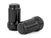 Lug Nut Set M10x1.25 16 Qty Splined Black Rough Country