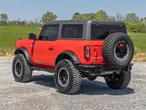 BA2 Running Boards Side Step Bars 2-Door Ford Bronco (2 Door) (21-25) Rough Country