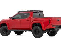 BA2 Running Boards Side Step Bars Double Cab Toyota Tacoma (24-26) Rough Country