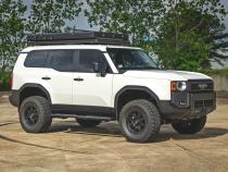 BA2 Running Boards Side Step Bars Toyota Land Cruiser 4WD (2024-2026) Rough Country