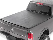 Soft Tri-Fold Bed Cover 5 Foot 7 Inch Bed Ram 1500 2WD/4WD (2009-2018 &amp;amp; Classic) Rough Country