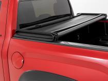 Soft Tri-Fold Bed Cover 5 Foot 7 Inch Bed with and w/o OE Rail Toyota Tundra (22-26) Rough Country