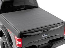 Soft Tri-Fold Bed Cover 6 Foot 7 Inch Bed Ford F-150 2WD/4WD (2009-2014) Rough Country
