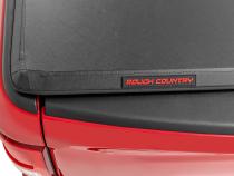 Soft Tri-Fold Bed Cover 4 Foot 6 Inch Bed Ford Maverick 2WD/4WD (2022-2026) Rough Country