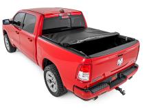 Soft Roll Up Bed Cover 5 Foot 7 Inch Bed No Rambox Ram 1500 (19-26)/1500 TRX (21-24) Rough Country