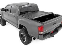 Soft Roll Up Bed Cover 5 Foot Bed Toyota Tacoma 2WD/4WD (2016-2023) Rough Country