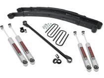 2.5 Inch Leveling Kit Leaf Spring Ford F-250/F-350 Super Duty 4WD (99-04) Rough Country