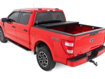 Hard Tri-Fold Flip Up Bed Cover 6 Foot 7 Inch Bed Ford F-150 2WD/4WD (2015-2020) Rough Country