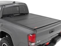 Hard Tri-Fold Flip Up Bed Cover 6 Foot Bed Toyota Tacoma 2WD/4WD (2016-2023) Rough Country