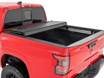 Hard Tri-Fold Flip Up Bed Cover 5 Foot Bed Nissan Frontier 2WD/4WD (22-26) Rough Country