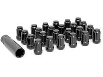 1/2x20 Lug Nut Set of 24 Black Rough Country