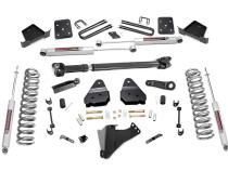 6 Inch Suspension Lift Kit w/Front Drive Shaft 17-19 F-250 4WD w/o Overloads Diesel Rough Country