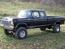 4 Inch Lift Kit Rear Springs Ford F-250 4WD (1977-1979) Rough Country