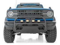 Nudge Bar 3.5 Inch Round Led (x4) Ford Bronco 4WD (2021-2025) Rough Country