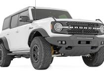 Front Bumper Modular Full Wings Amber DRL Ford Bronco 4WD (2021-2025) Rough Country