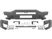 Front Bumper Modular Full Wings Flood Fog Ford Bronco 4WD (21-25) Rough Country