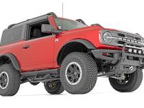 Nudge Bar 3 Inch Wide Angle Led (x4) Oe Modular Steel Ford Bronco (21-25) Rough Country