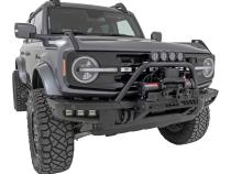 Safari Bar 6.5 Inch Round LED OE Modular Steel Ford Bronco 4WD (21-25) Rough Country