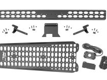 Molle Mounting Panel w/ LED Dome Light Overhead Ford Bronco 4WD (21-25) Rough Country